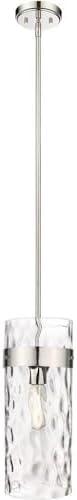 Z-Lite Fontaine 1 - Light Pendant in  Polished Nickel