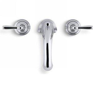 Kohler ® Devonshire ® Widespread Chrome Bathroom Sink Faucet