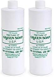 Cosco green soap 2 X 8 Ounce Pure Green Soap Tattoo Medical Supply 8oz Bottle, 8 Fl Ounce