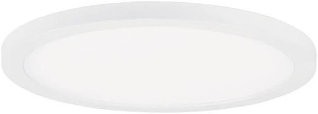 Maxim 57690WTWT 5 in. Chip White LED Flush Mount Ceiling Light