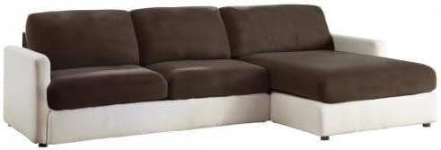 SureFit  Stretch Pique Oversized Ottoman Slipcover Navy