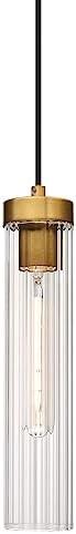 Z-Lite Beau 1 - Light Pendant in  Rubbed Brass