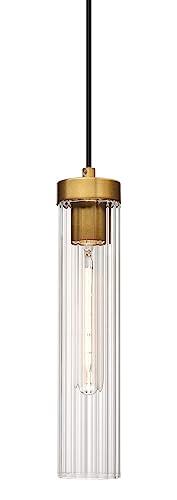 Z-Lite Beau 1 - Light Pendant in  Rubbed Brass