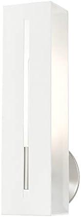 Livex Lighting Soma 1 - Light Wall Light in  Textured White