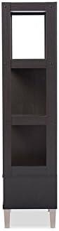 Baxton Studio Kalien Bookcase in Espresso