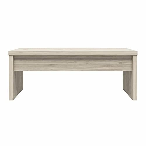 Light Walnut Winston Rectangular Lift-Top Coffee Table with Storage