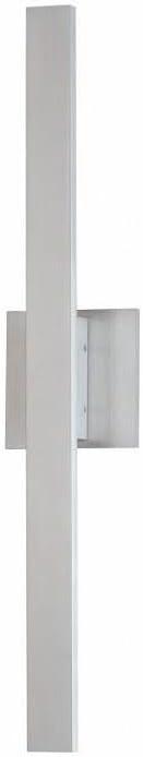 24 Inch 13W 2 Led Outdoor Wall Sconce-Satin Aluminum Finish Et2 Lighting E41343-Sa