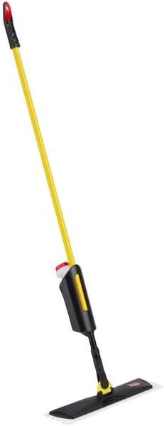 Rubbermaid Commercial Products Spray Mop Kit Includes Mop + Pads for All Floor Types/Hardwood/Vinyl/Tile