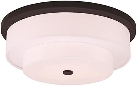 Livex Lighting Meridian 4 - Light Flush Mount in  Bronze