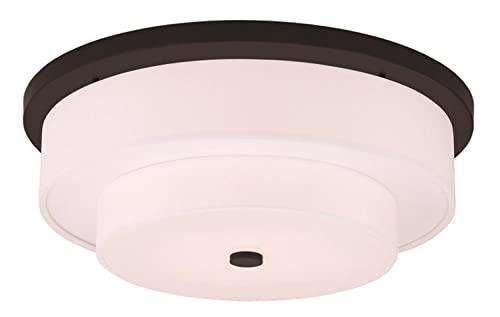 Livex Lighting Meridian 4 - Light Flush Mount in  Bronze