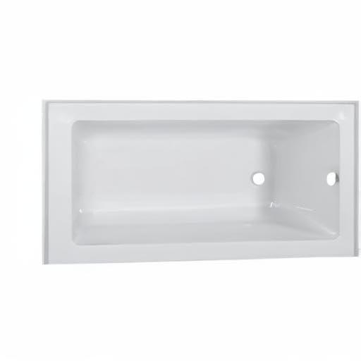 Apron Soaking Acrylic Bathtub