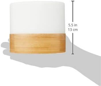 Ultrasonic Aroma Diffuser/Humidifier with Bamboo Base