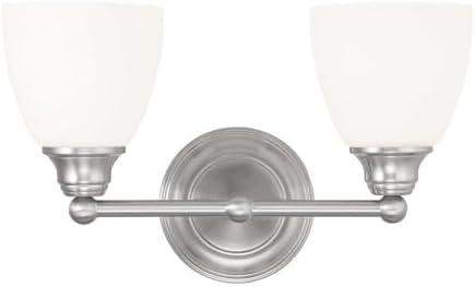 Livex Lighting Somerville 2 - Light Vanity in  Brushed Nickel