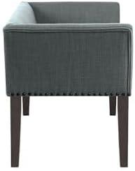GZMWON 1 Polyester Upholstered Bench Bedroom Bench Modern Bench Accent Bench