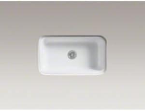 Kohler Bakersfield™ 31" L x 22" W Undermount Kitchen Sink K-5832-5U-96