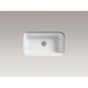 Kohler Bakersfield™ 31" L x 22" W Undermount Kitchen Sink K-5832-5U-96