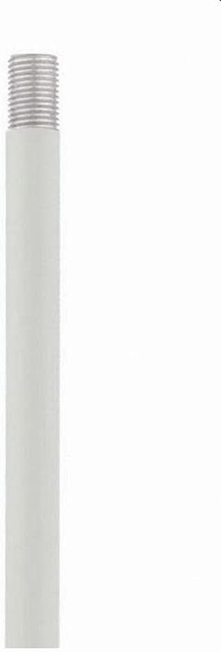 55999-03-Livex Lighting-Accessory - 12 Inch Extension Rod-White Finish