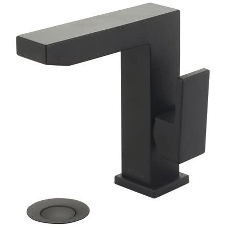 Mod Single-Hole Single-handle Bathroom Faucet with Drain Assembly