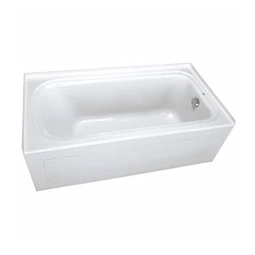 Proflo Pfs7236rsk Hillsboro 72" X 36" Three Wall Alcove Acrylic Soaking Tub - White