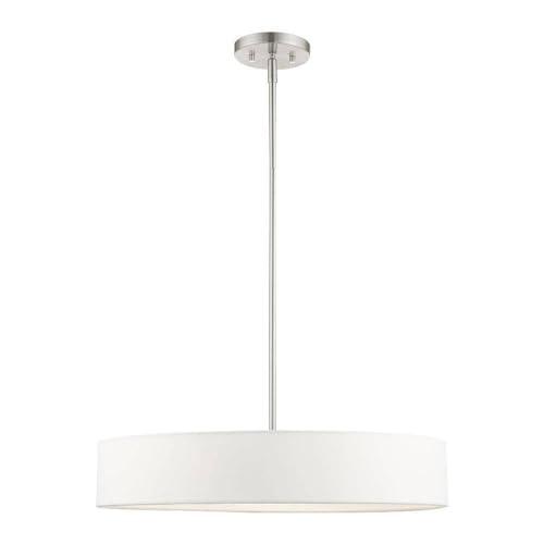 Lighting Lumens 4 - Light Dimmable Drum Chandelier