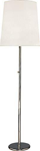 Robert Abbey Buster 79.5'' Polished Nickel Traditional Floor Lamp