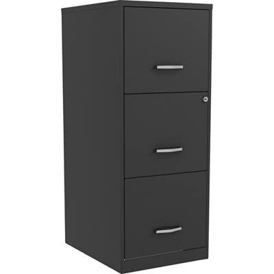 Hirsh Industries Space Solutions File Cabinet 3 Drawer - Black