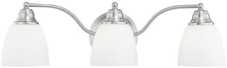 Livex Lighting Somerville 3 - Light Vanity in  Brushed Nickel