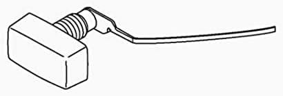 Polished Chrome Brass Bathroom Trip Lever Handle