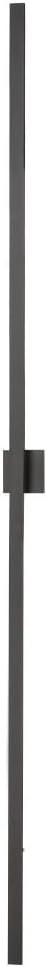 ET2 Lighting - Alumilux Line - 60W 2 LED Outdoor Wall Mount-96 Inches Tall and