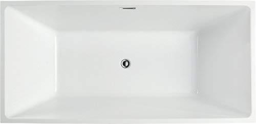 66.9" x 33" Freestanding Soaking Bathtub