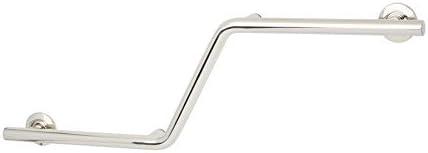 Lifestyle & Wellness Zuma Angled Wall-Mount 38" Left-Handed Grab Bar