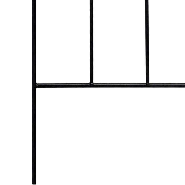 American GardenWorks Contemporary Trellis, Matte Black, 64"H