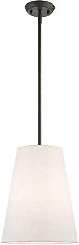 Livex Lighting Prato 1 - Light Pendant in  Bronze