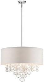 Seaforth 5 - Light Dimmable Drum Chandelier