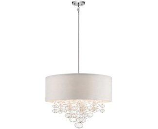 Seaforth 5 - Light Dimmable Drum Chandelier