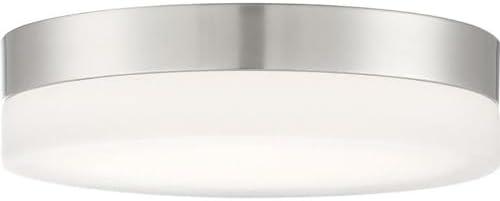 Nuvo Fixture,Flush,LED,25W,120V,Brushed 62/459