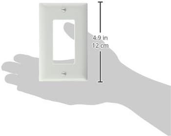 Legrand Tp26 Trademaster 1-Gang Decorator Outlet/Rocker Wall Plate - White