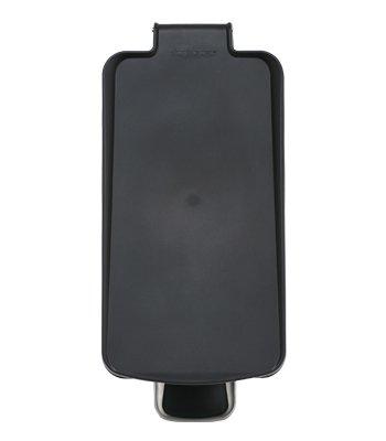 simplehuman 10 Liter / 2.6 Gallon Stainless Steel Bathroom Slim Profile Trash Can