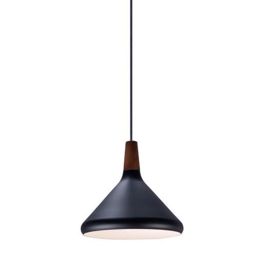 Maxim Lighting Nordic 1 - Light Pendant in  Walnut/Black