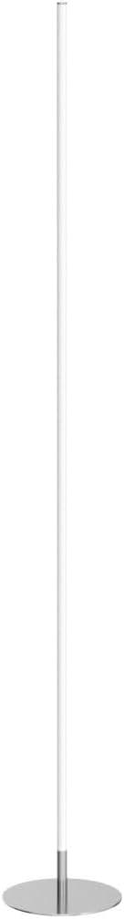 Iris 59.5 in. Chrome Integrated LED Floor Lamp