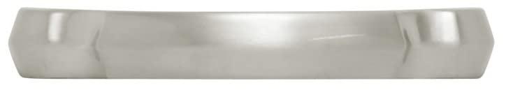 Hickory Hardware Solid Core Kitchen Cabinet Pulls, Luxury Cabinet Handles, Hardware for Doors & Dresser Drawers, 3 Inch Hole Center, Satin Nickel, Veranda Collection(Pack of 10)