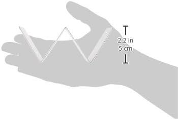 Silver Brushed Stainless Steel 2-Compartment Taco Holder