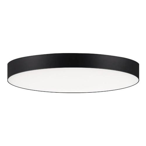Maxim 57662WTBK 7 Wide Integrated Led Flush Mount Ceiling Fixture, Black