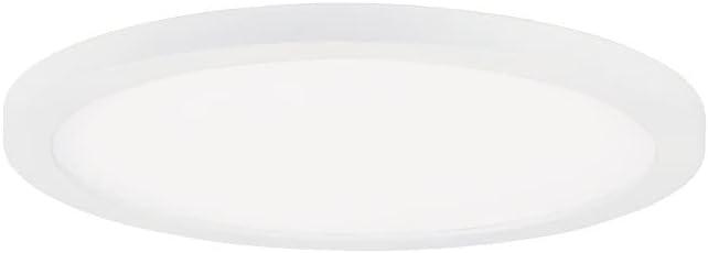 Maxim 57690WTWT 5 in. Chip White LED Flush Mount Ceiling Light