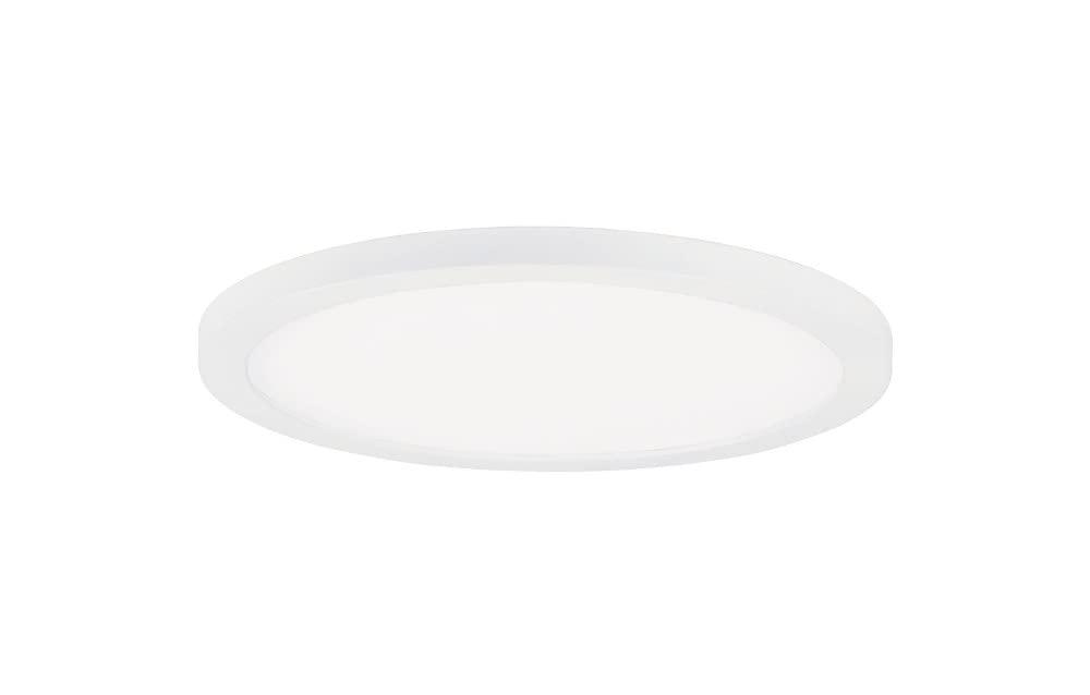 Maxim 57690WTWT 5 in. Chip White LED Flush Mount Ceiling Light