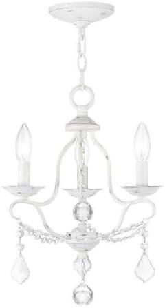 Livex Lighting - Chesterfield - 3 Light Mini Chandelier in French Country Style