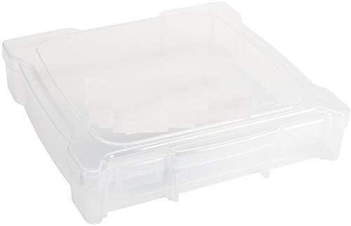 Artbin 12 x 12 Essentials with handle, 3 Pack,Craft Storage, Bead Storage, 6913ZZ