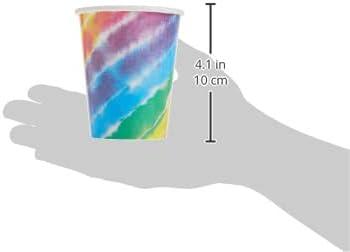 Unique Tie Dye Party Cups, 8ct, 9 oz, Multi