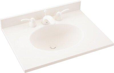 37'' Swanstone Single Bathroom Vanity Top with Sink