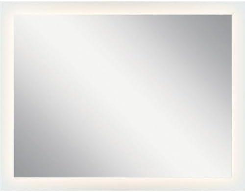 Elan 84003 Mir 54" 4-Light LED Backlit Mirror in Frosted Glass